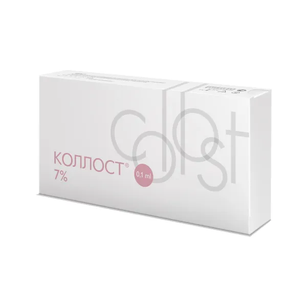 Материал коллагеновый рассасывающийся "КОЛЛОСТ"-гель 7%, 0,1 см3